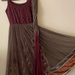 Indian wedding wear. Beautiful Silk & Net